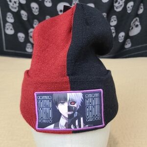 Red and Black Tokyo Ghoul Beanie